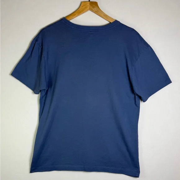 Polo by Ralph Lauren Men's Navy Blue Tee - Picture 5 of 7